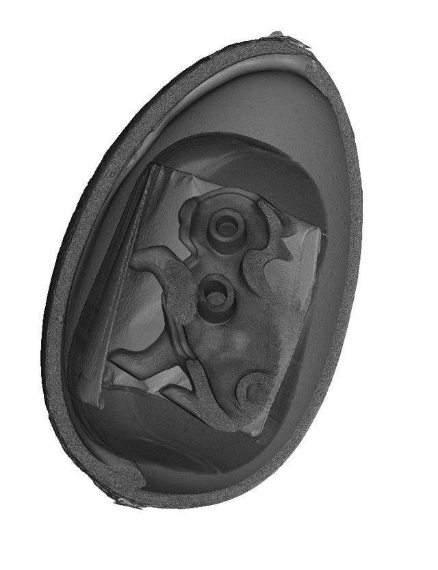 3D reconstruction: the toy inside the capsule